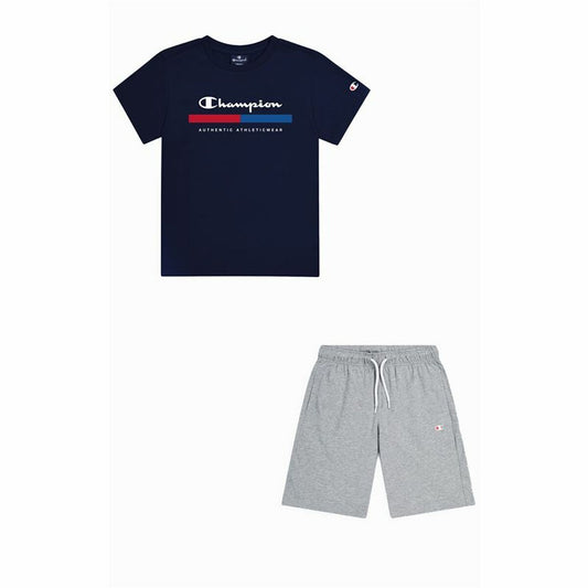 Children's Sports Outfit Champion Essential Navy Blue - MES49