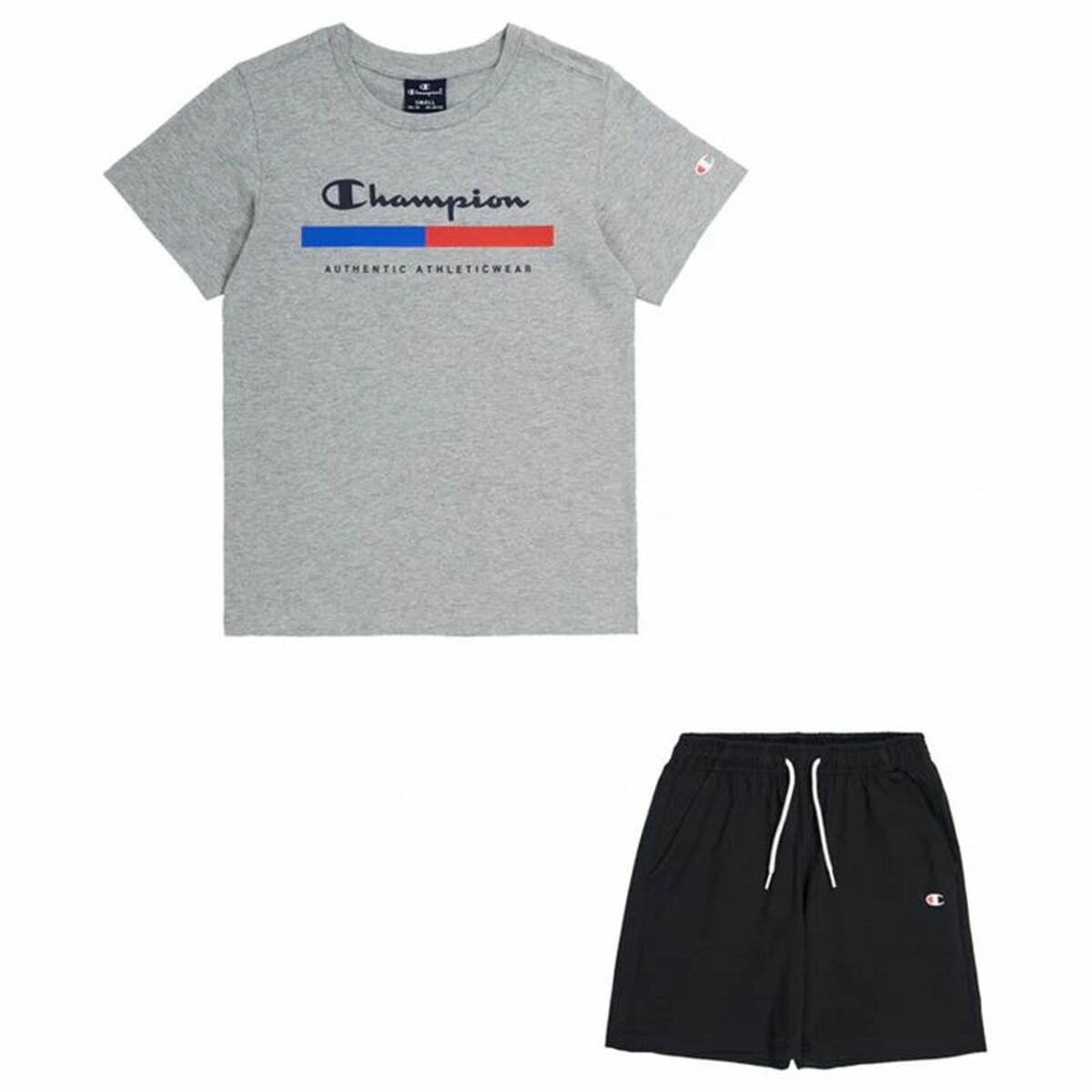 Children's Sports Outfit Champion Essentials Grey - MES49