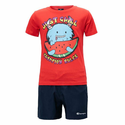 Children's Sports Outfit Champion Essentials Red - MES49