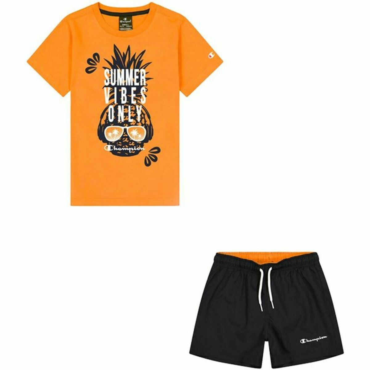 Children's Sports Outfit Champion Orange - MES49