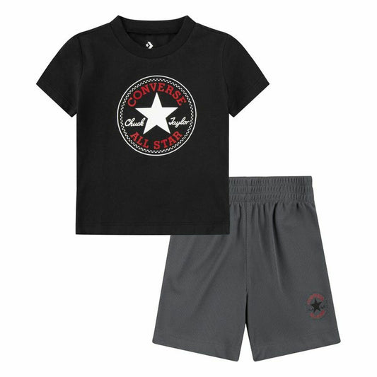 Children's Sports Outfit Converse Black/Grey - MES49