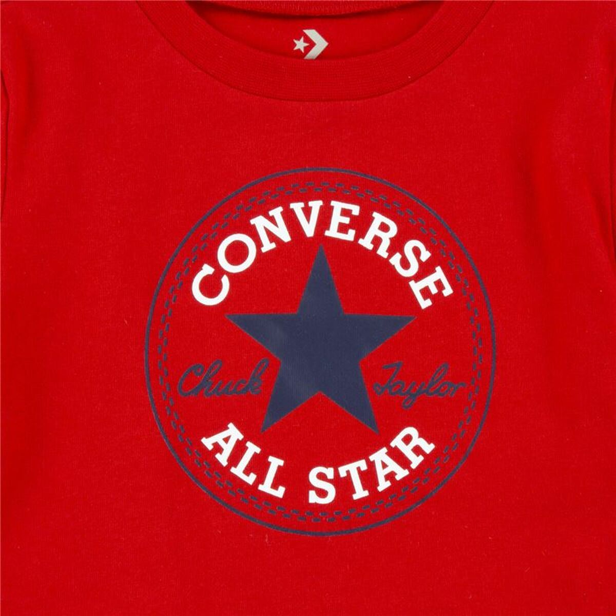 Children's Sports Outfit Converse Black/Red - MES49