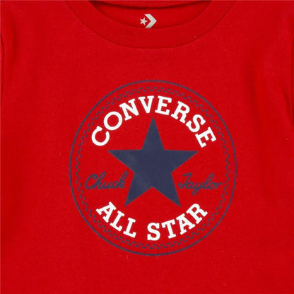 Children's Sports Outfit Converse Black/Red - MES49