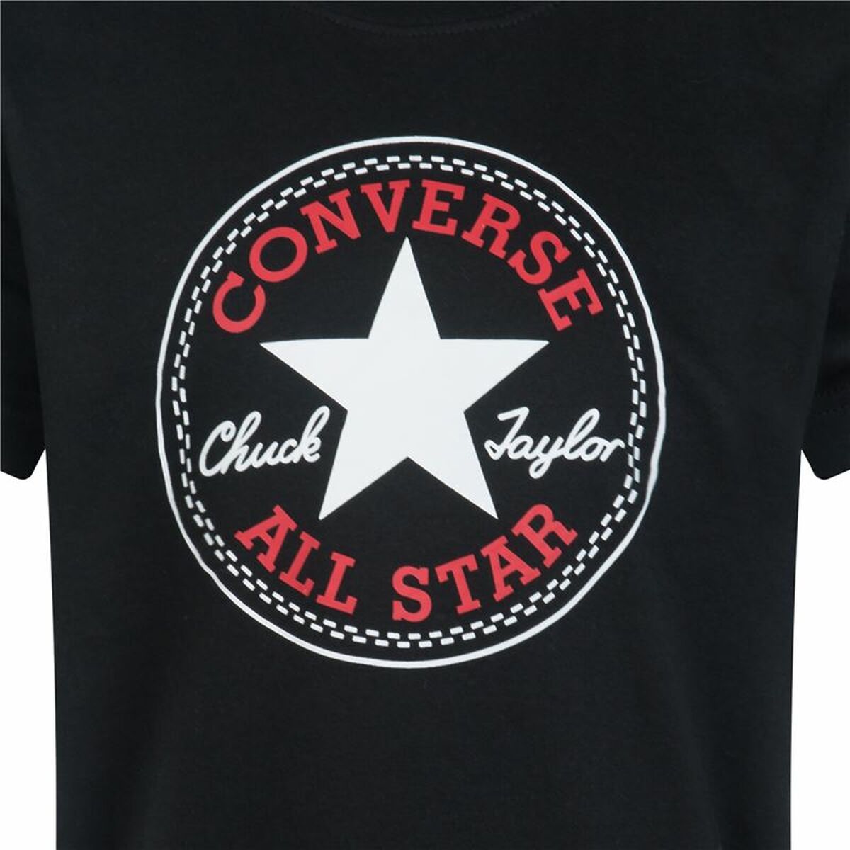 Children's Sports Outfit Converse Core Tee Black/Grey - MES49