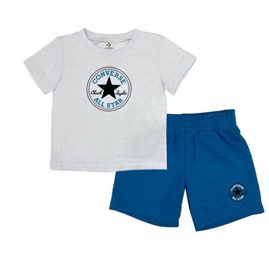 Children's Sports Outfit Converse Core Tee Blue - MES49