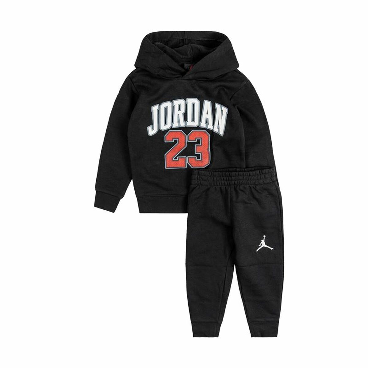 Children's Sports Outfit Jordan Jordan Po Set Black - MES49