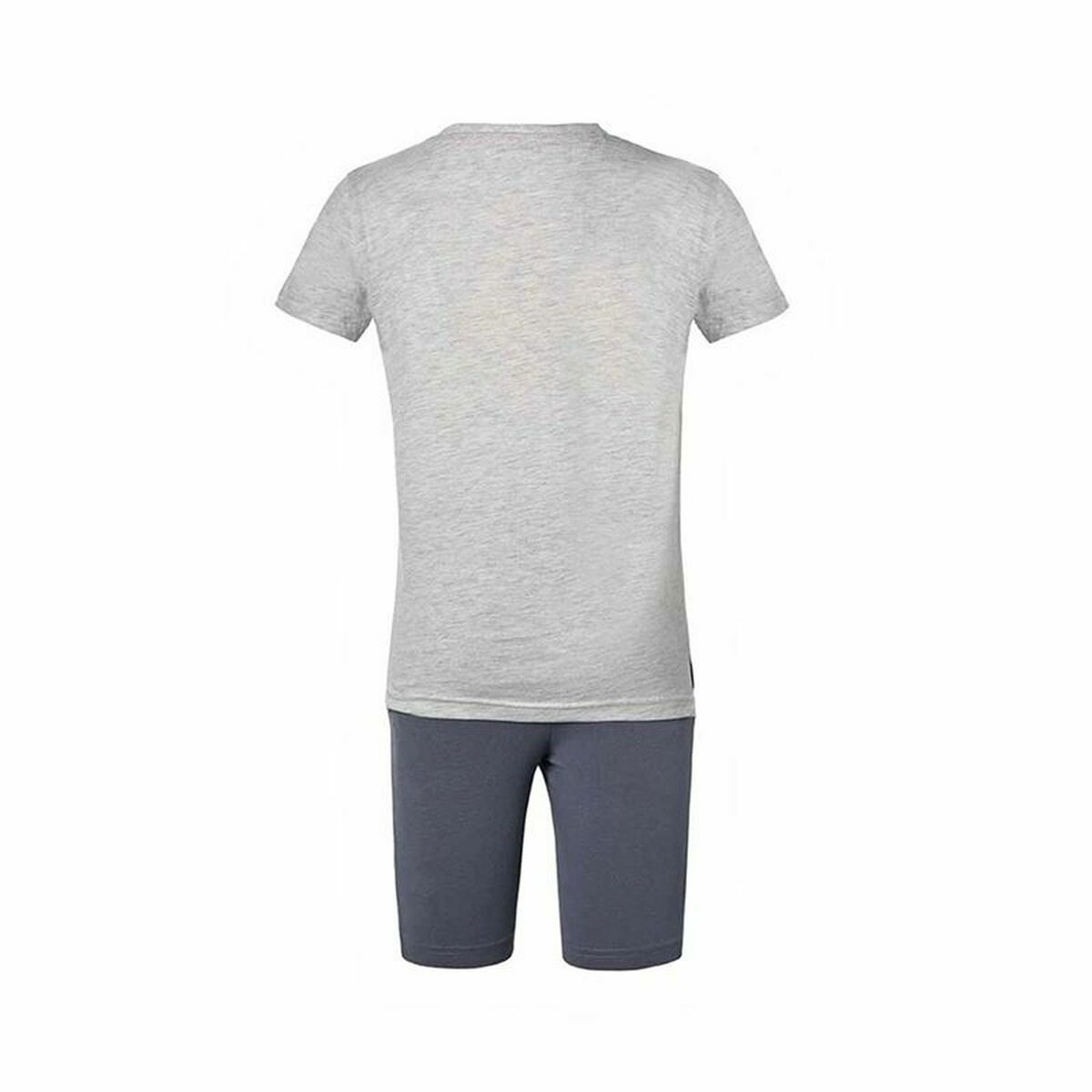 Children's Sports Outfit Kappa Grugliasco Off Grey - MES49