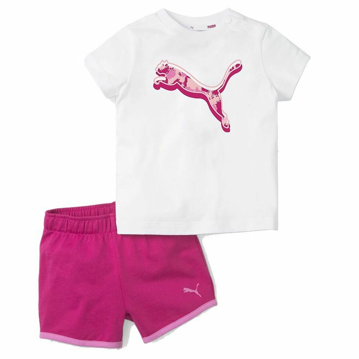 Children's Sports Outfit Puma Minicats Alpha Pink - MES49