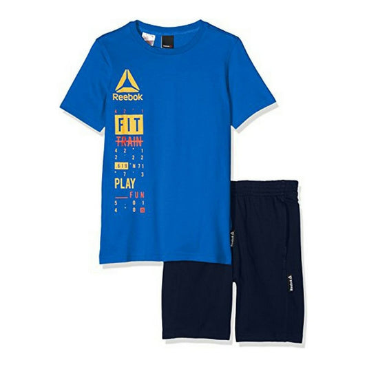 Children's Sports Outfit Reebok BK4380 Blue - MES49