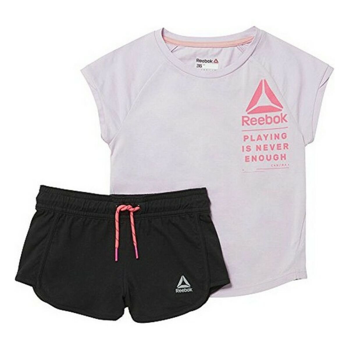 Children's Sports Outfit Reebok G ES SS MONGLW BABY Pink - MES49