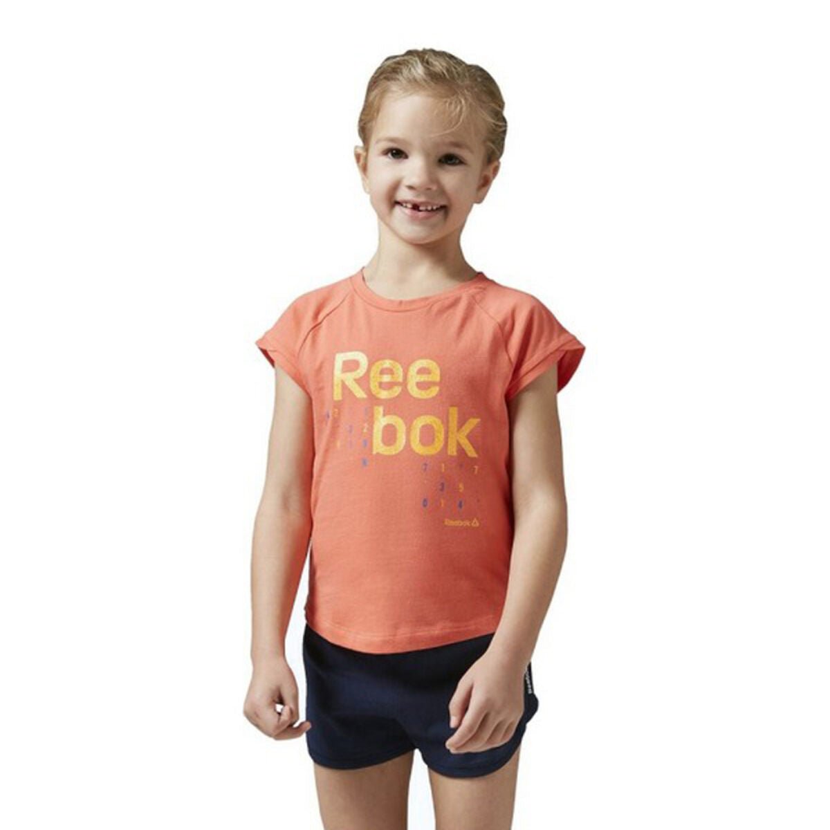 Children's Sports Outfit Reebok G ES SS Orange - MES49