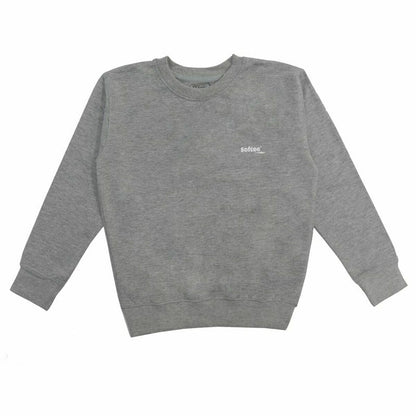 Children’s Sweatshirt without Hood Softee Basic Grey - MES49