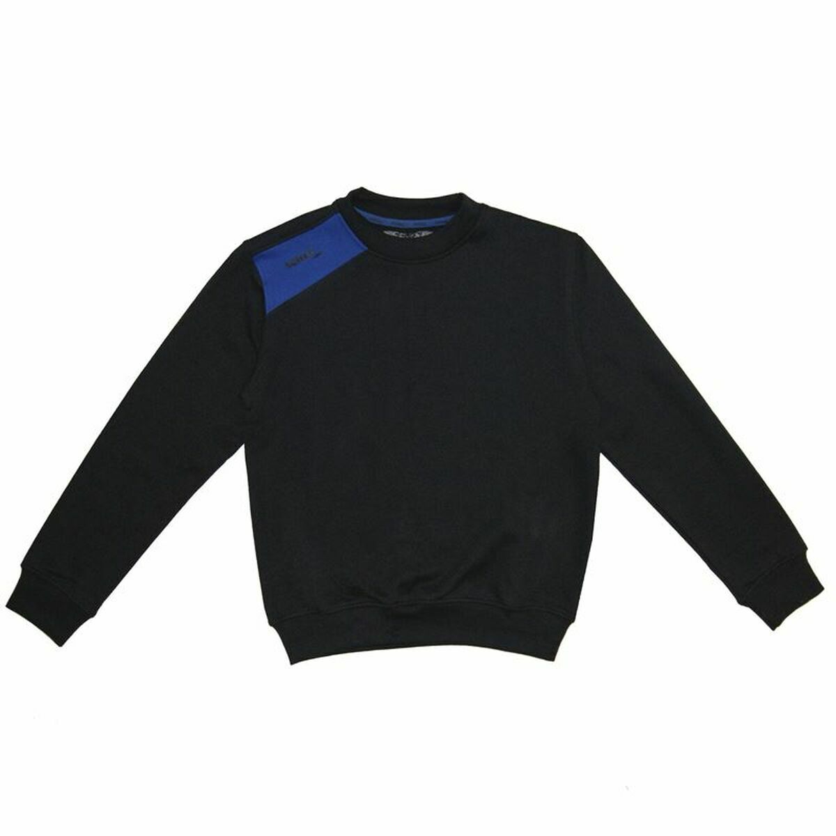 Children’s Sweatshirt without Hood Softee Full Blue Black - MES49