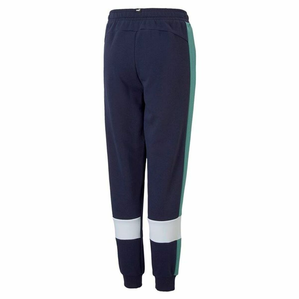 Children's Tracksuit Bottoms Puma Essential+ Colorblock B Dark blue - MES49