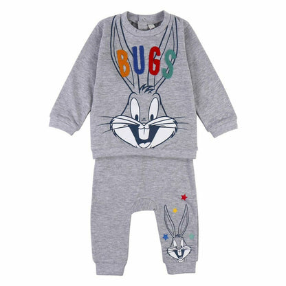 Children’s Tracksuit Looney Tunes Grey - MES49