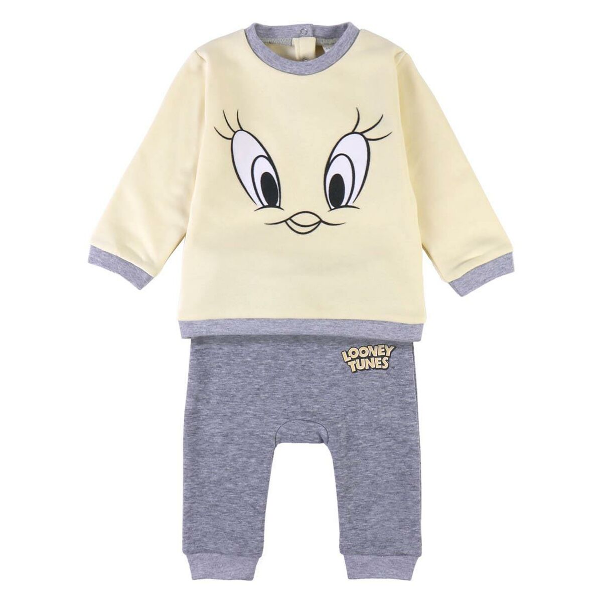 Children’s Tracksuit Looney Tunes Yellow - MES49