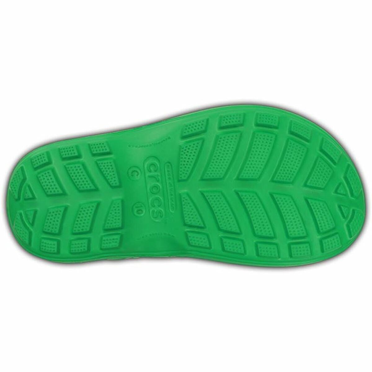 Children's Water Boots Crocs Handle It Rain Green - MES49