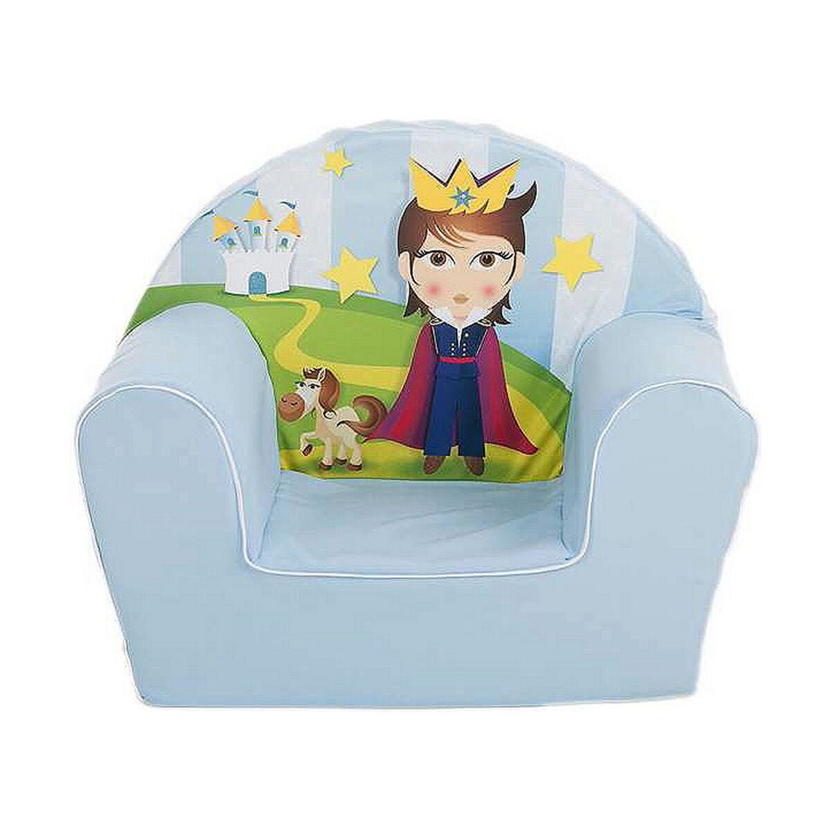 Child's Armchair Blue Prince 44 x 34 x 53 cm - MES49