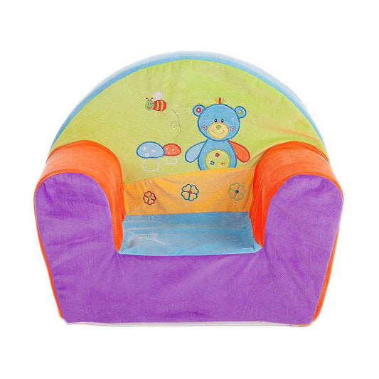 Child's Armchair Multicolour Bear 44 x 34 x 53 cm - MES49