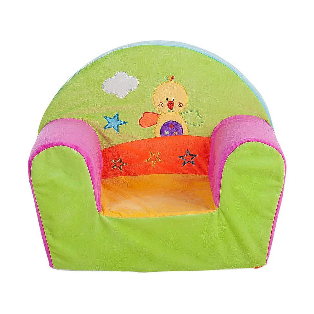 Child's Armchair Multicolour Duck 44 x 34 x 53 cm - MES49