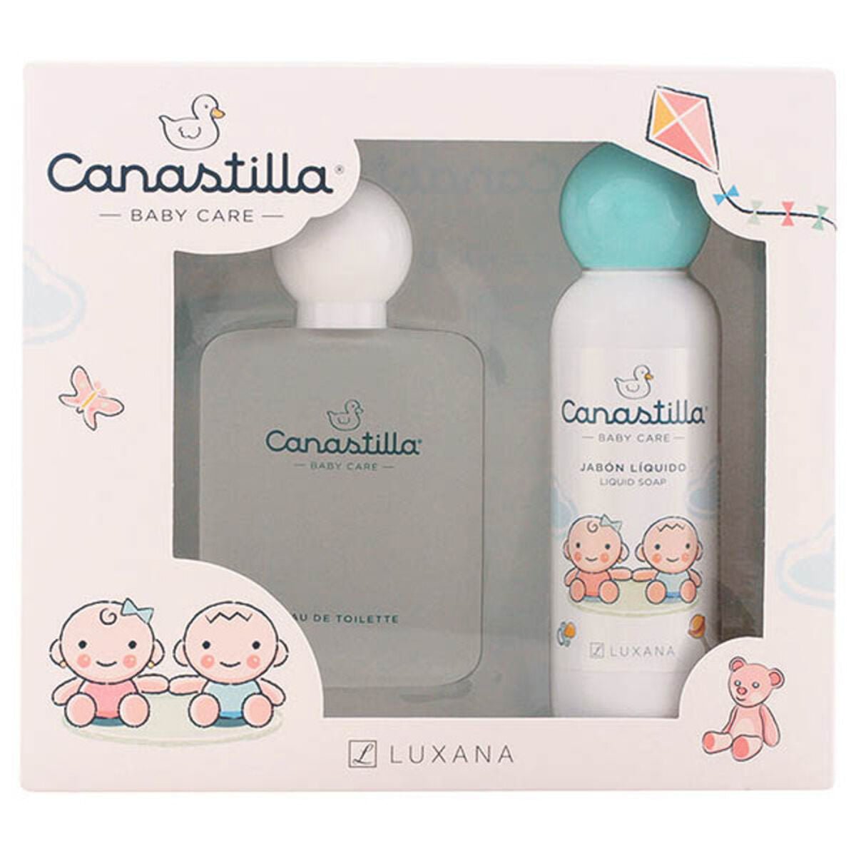 Child's Perfume Set Luxana 17466 EDT 100 ml 2 Pieces - MES49