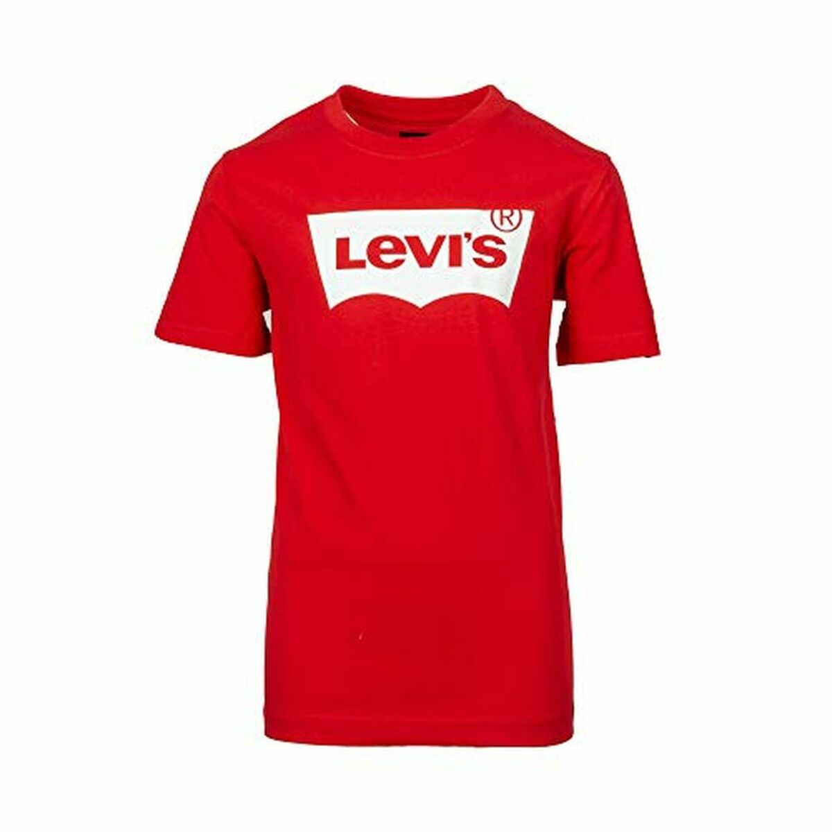 Child's Short Sleeve T-Shirt Batwing Levi's 8157 Red - MES49