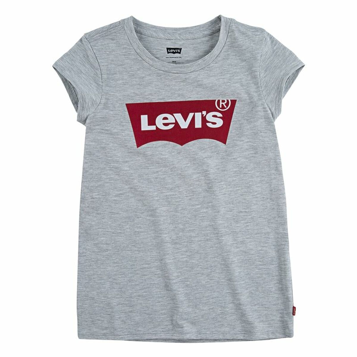 Child's Short Sleeve T-Shirt Levi's Batwing Light grey - MES49