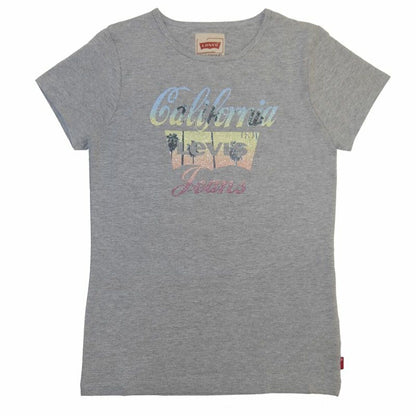 Child's Short Sleeve T-Shirt Levi's TSCalifornia Grey - MES49