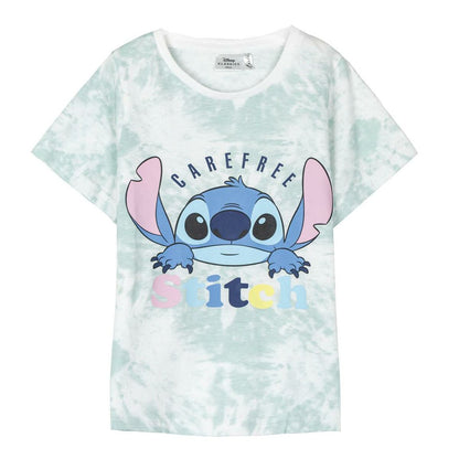 Child's Short Sleeve T-Shirt Stitch Multicolour - MES49