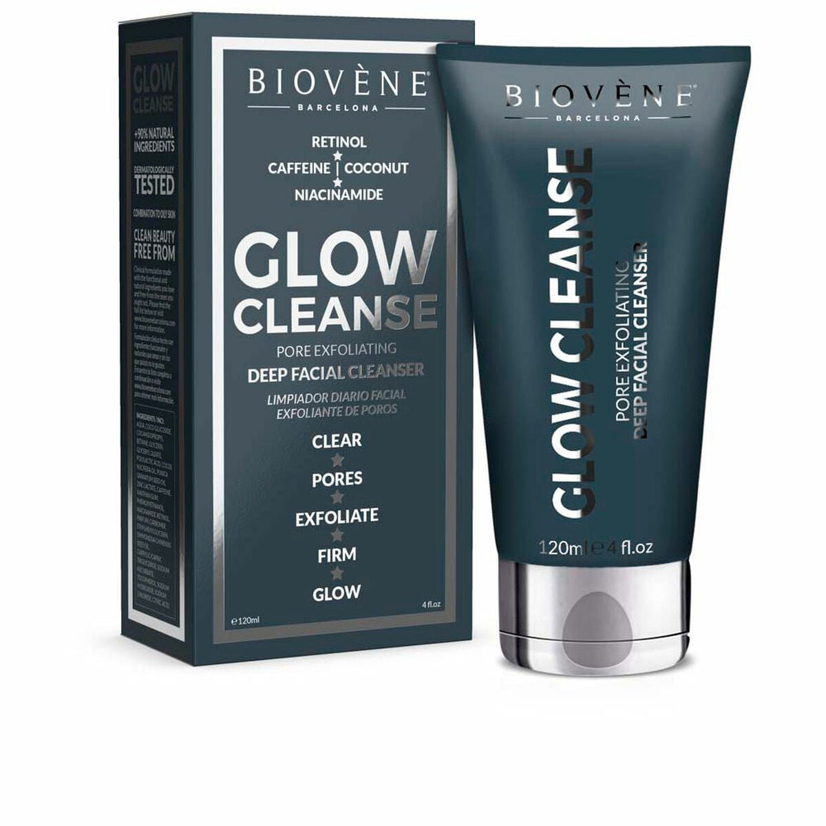 Cleansing Cream Biovène Glow Cleanse 120 ml - MES49