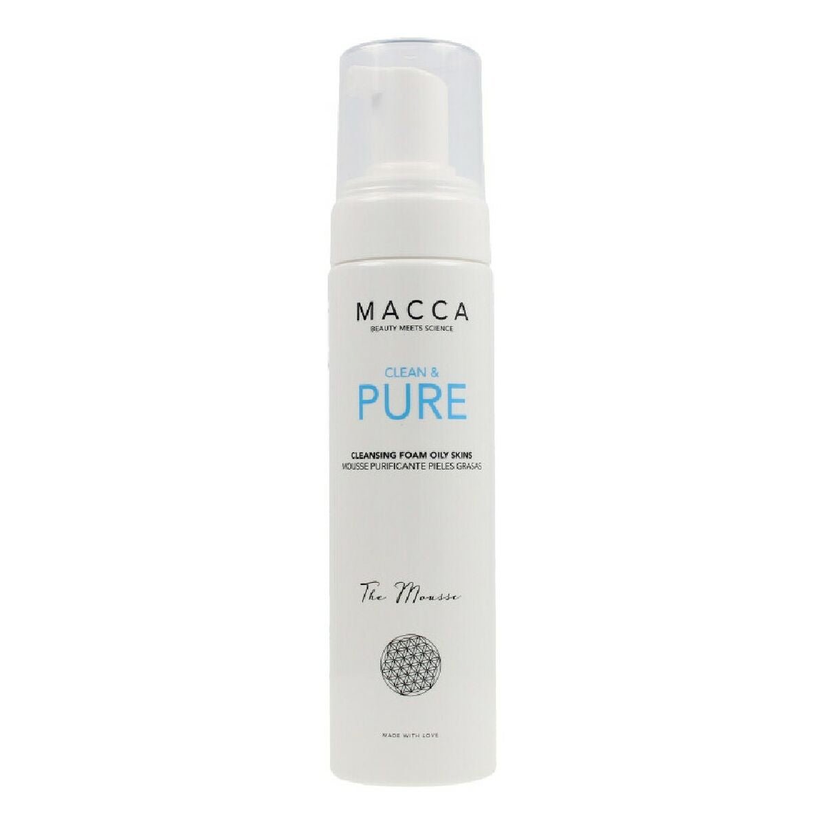 Cleansing Mousse Clean & Pure Macca Clean Pure Oily skin 200 ml - MES49