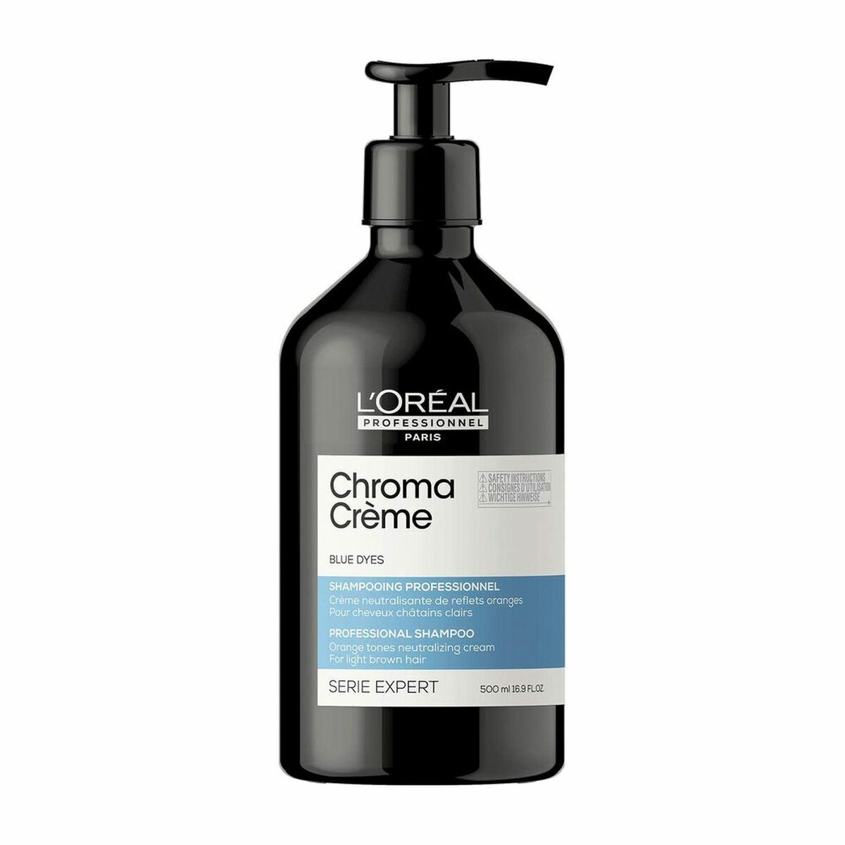 Colour Neutralising Shampoo L'Oreal Professionnel Paris Chroma Crème Blue (500 ml) - MES49