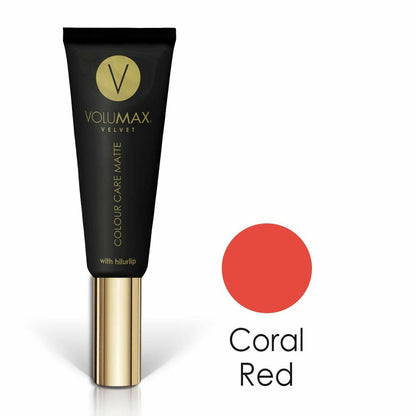 Coloured Lip Balm Volumax Coral Red Velvet Matt 7,5 ml - MES49