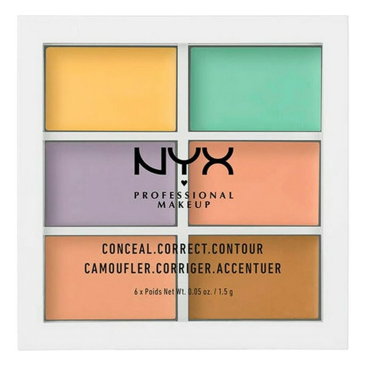 Compact Concealer Conceal NYX (6 x 1,5 g) - MES49