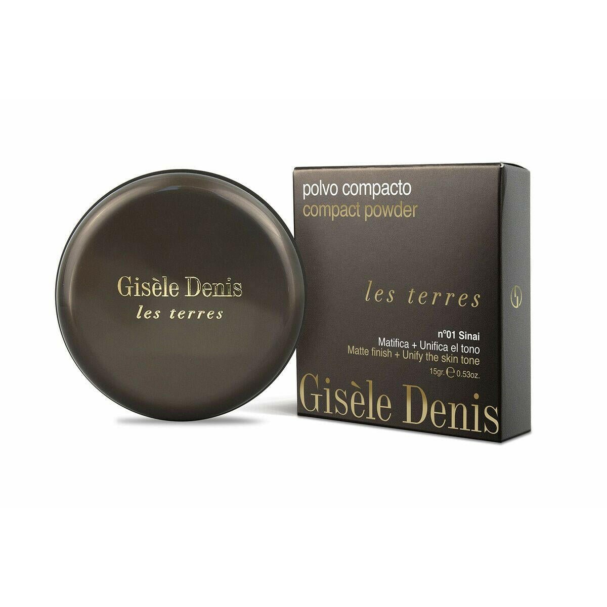 Compact Powders Gisèle Denis Les Terres Nº 01 Sinai 15 g - MES49