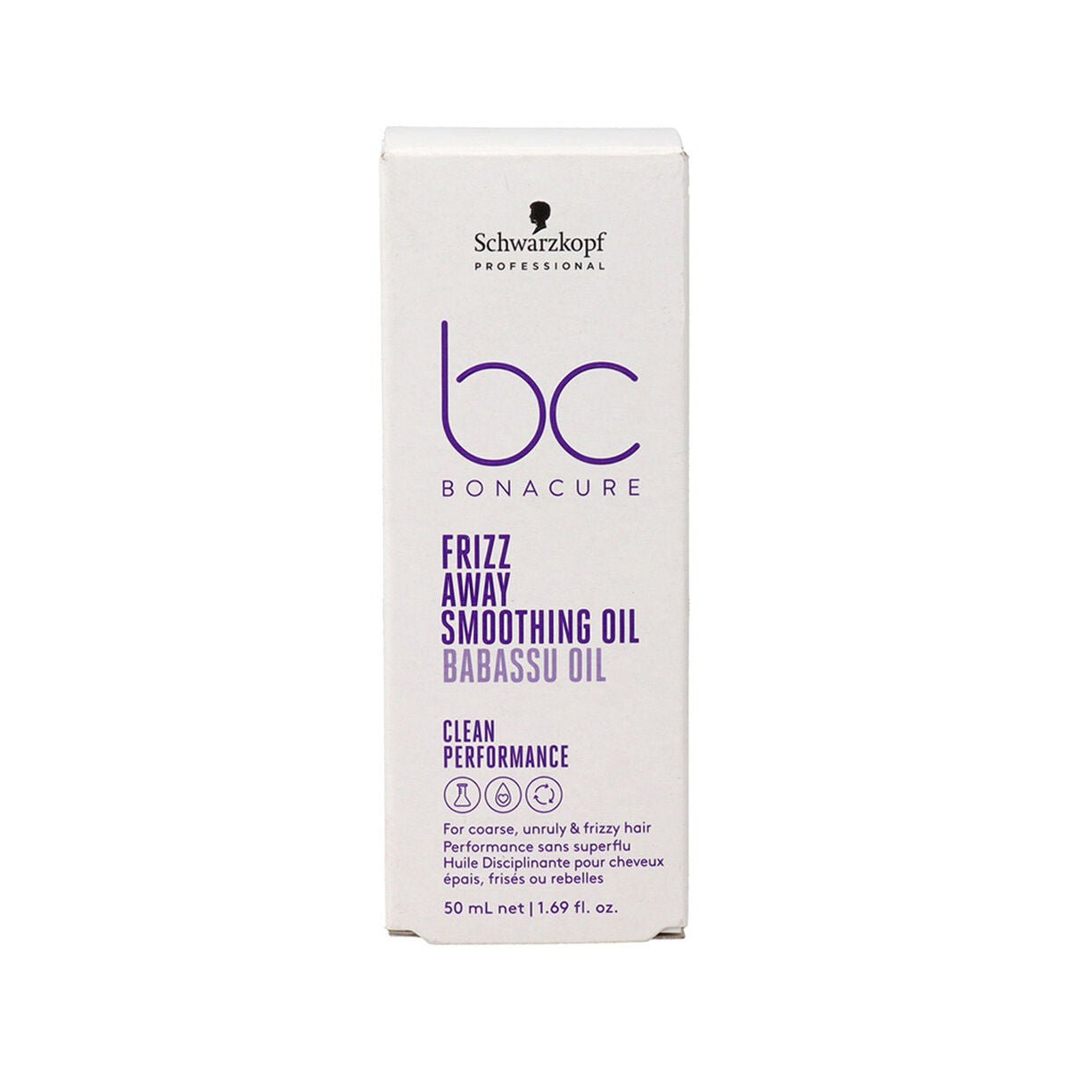 Complete Restorative Oil Schwarzkopf Bonacure Frizz Away Smoothing (50 ml) - MES49