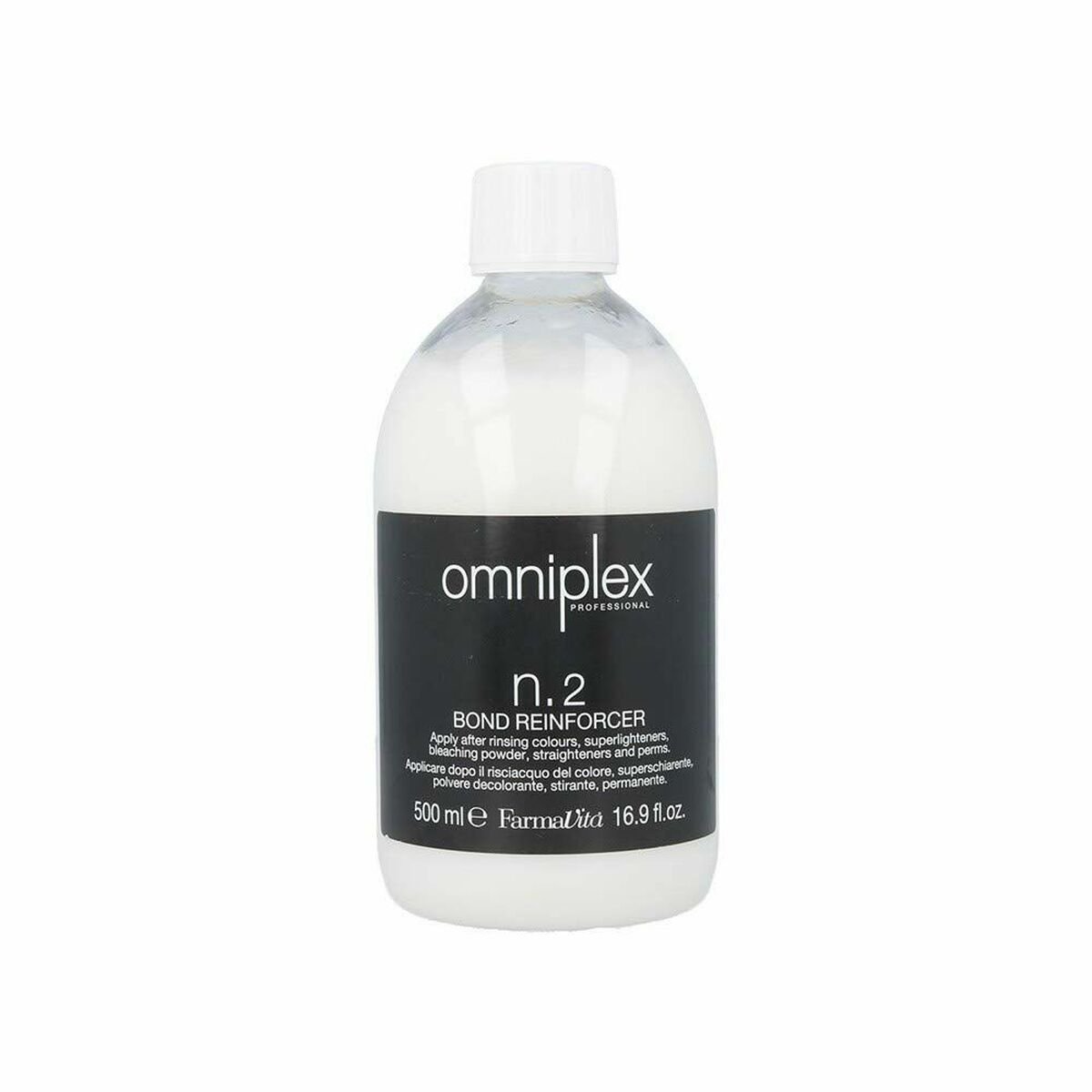 Concentrated Hair Conditioner for Coloured Hair Farmavita Omniplex Bond Reinforcer Nº2 (500 ml) - MES49