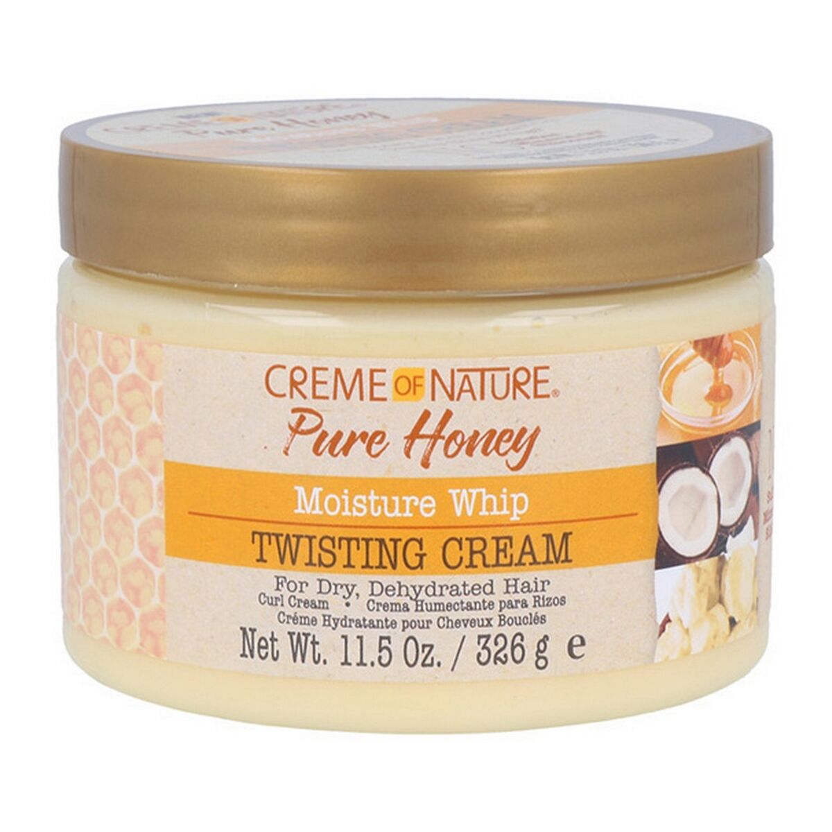 Conditioner Creme Of Nature ure Honey Moisturizing Whip Twist Cream (326 g) - MES49