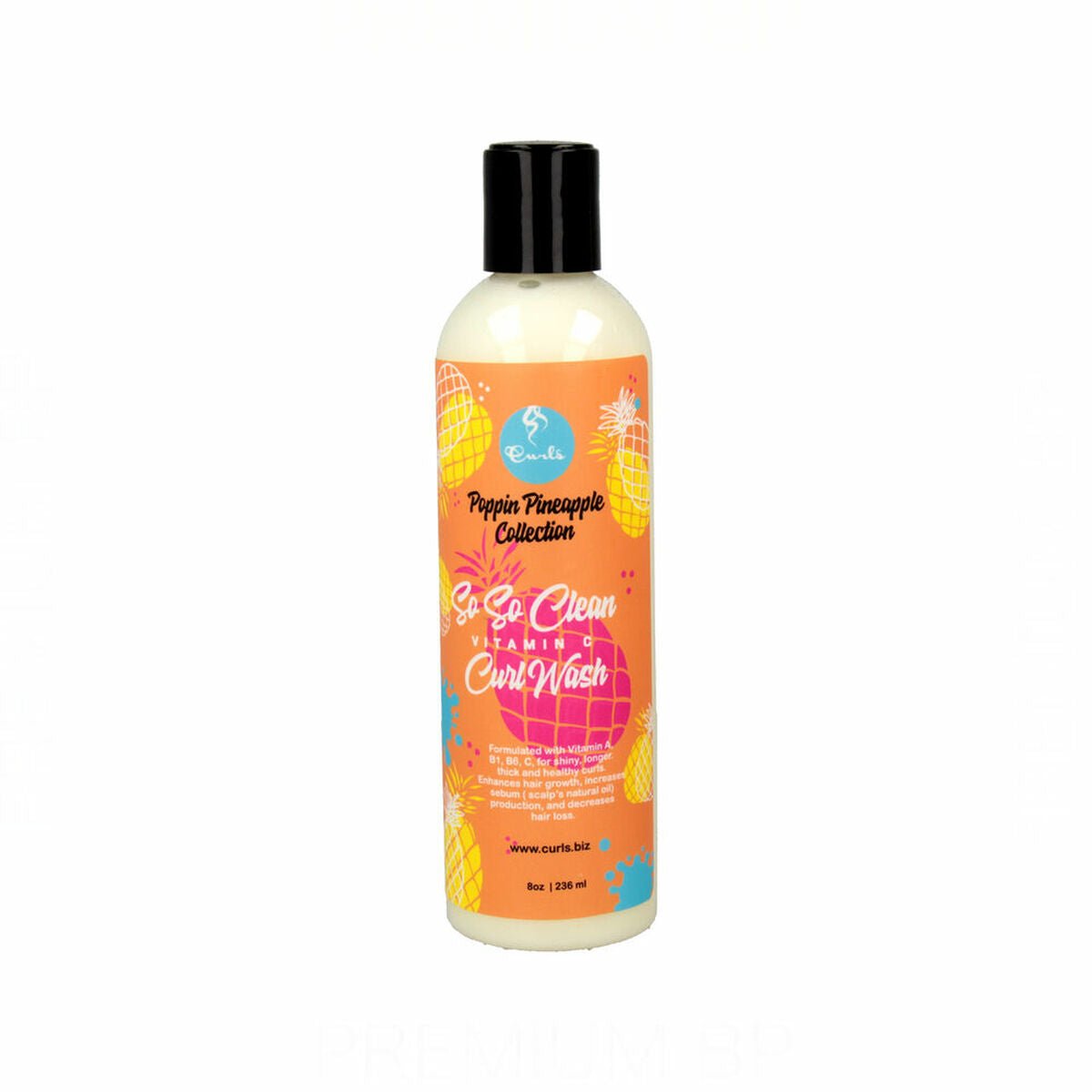 Conditioner Curls Poppin Pineapple Collection So So Clean Curl Wash (236 ml) - MES49