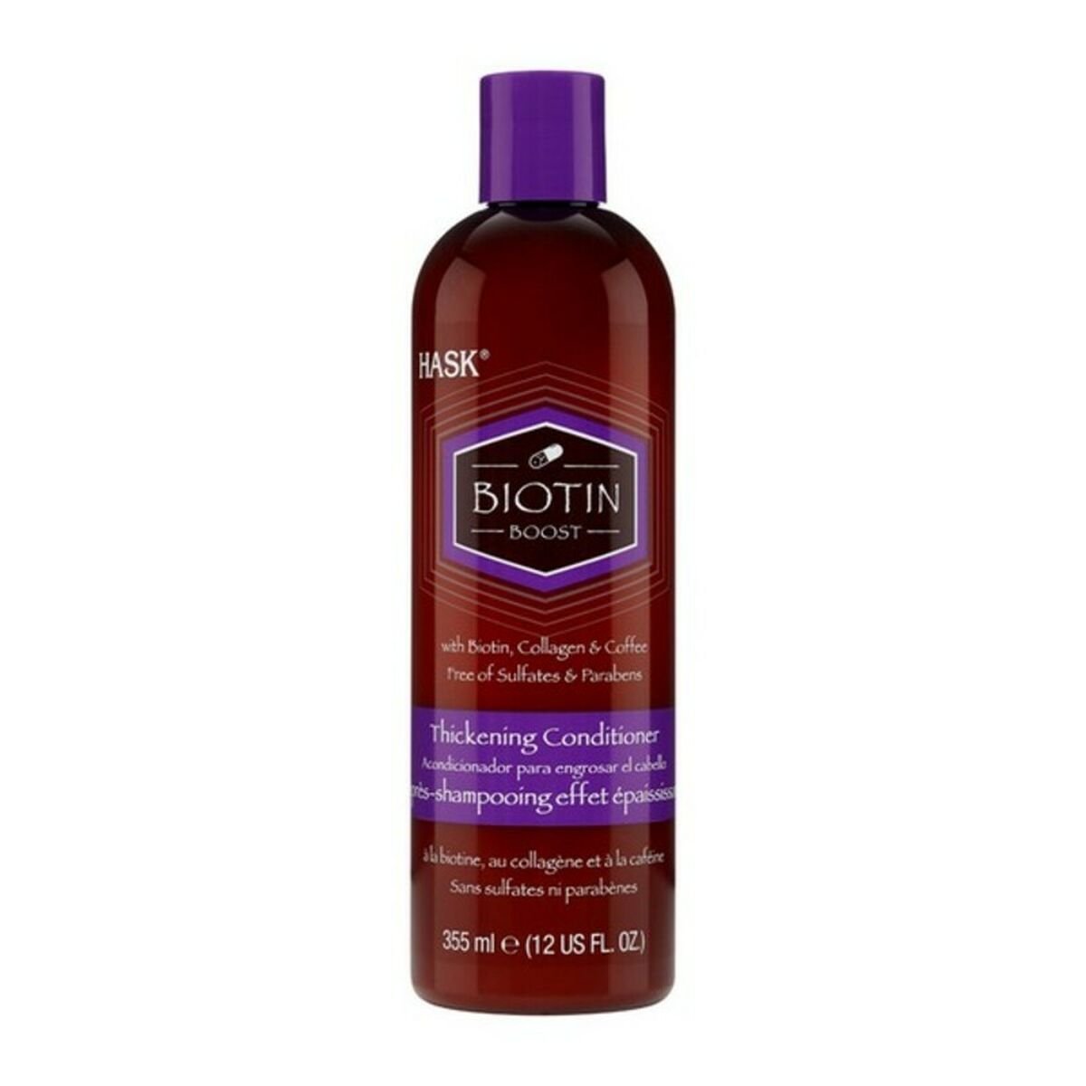 Conditioner for Fine Hair Biotin Boost HASK (355 ml) - MES49