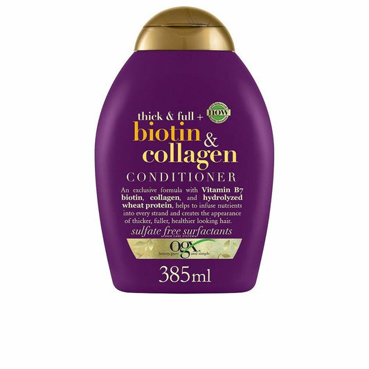 Conditioner OGX Biotin Collagen Collagen Biotin Volumising 385 ml - MES49