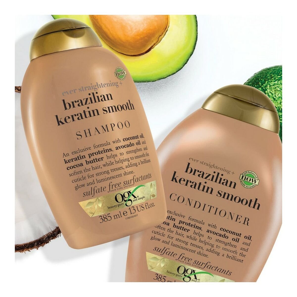 Conditioner OGX Brazilian Keratin Softener 385 ml - MES49