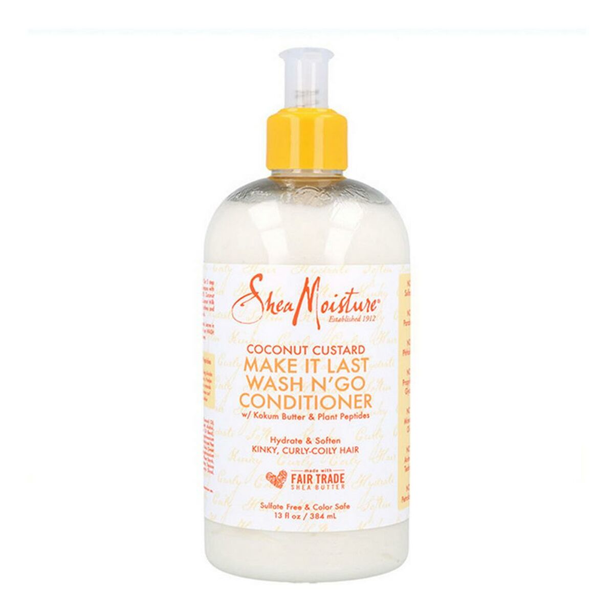 Conditioner Shea Moisture Coconut Custard Wash N'Go Shea Moisture (384 ml) - MES49