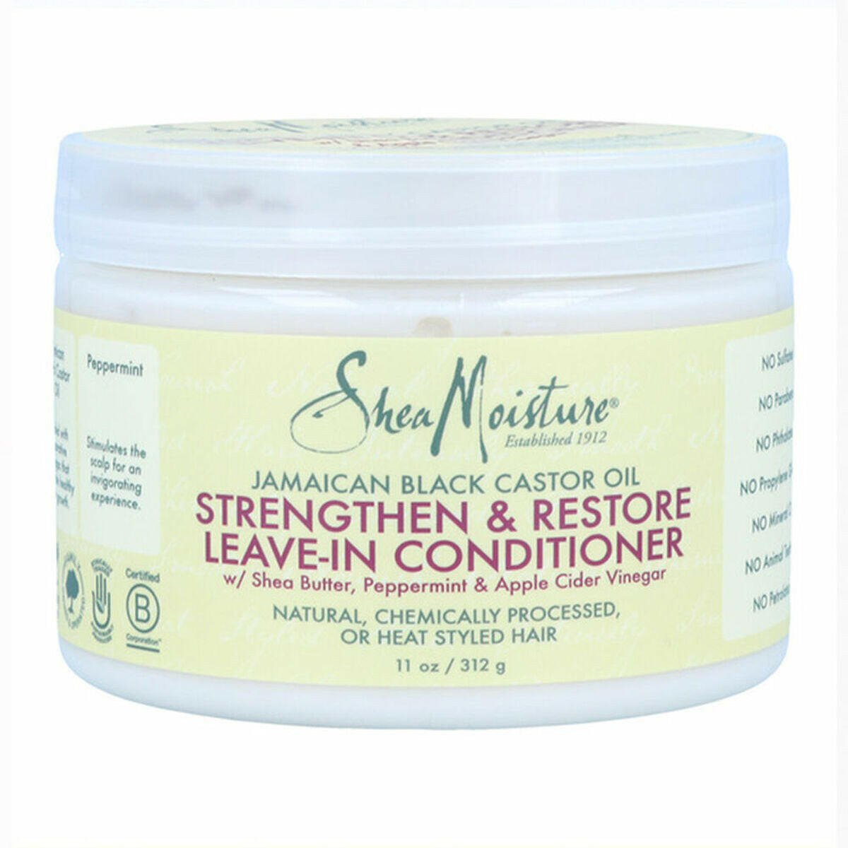 Conditioner Shea Moisture Jamaican Black Castor Oil Leave - In (312 g) - MES49