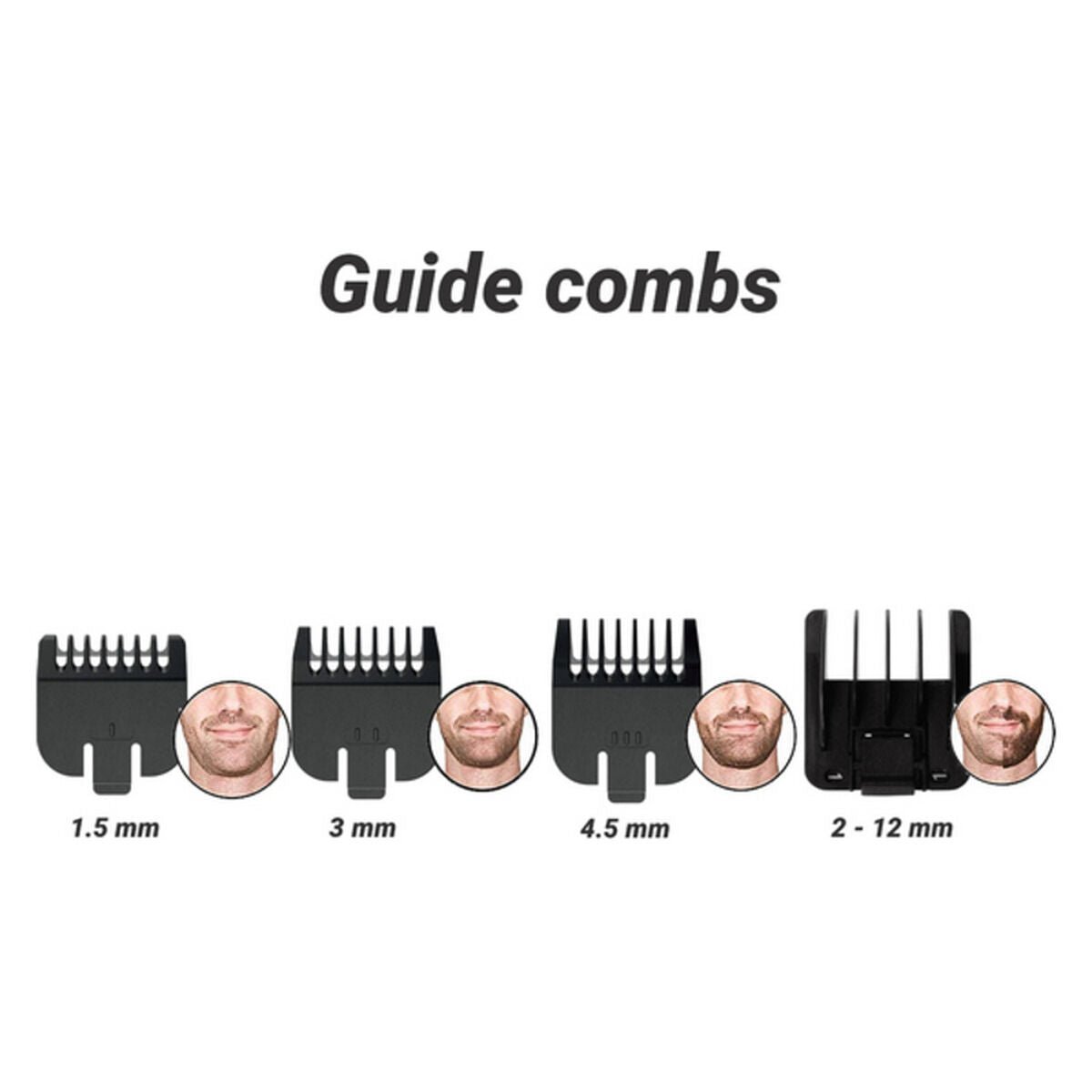 Cordless Hair Clippers Wahl GroomsMan Pro Black - MES49