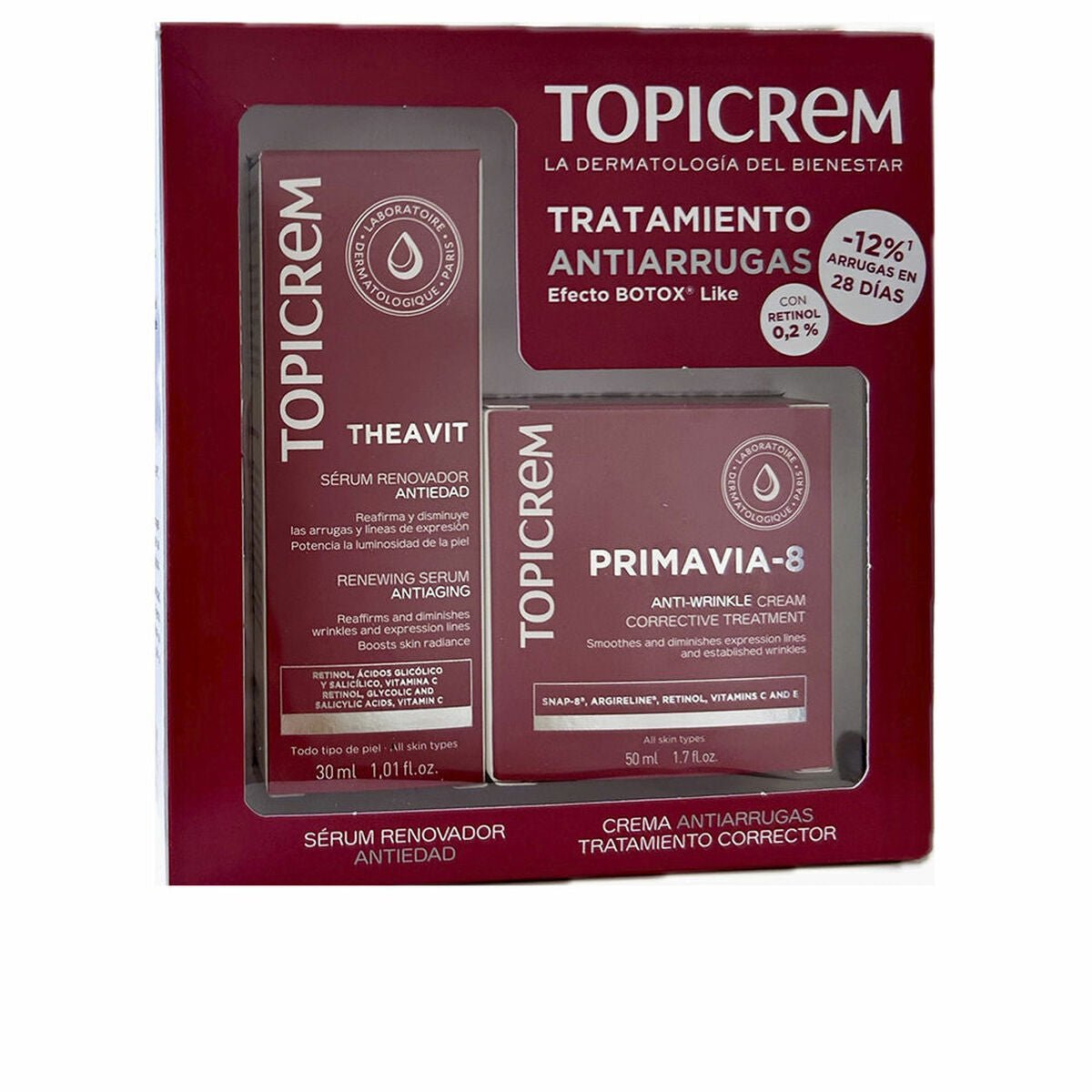 Cosmetic Set Topicrem AH 2 Pieces - MES49