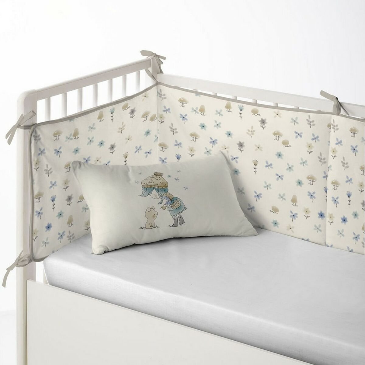 Cot protector Cool Kids Dery (60 x 60 x 60 + 40 cm) - MES49