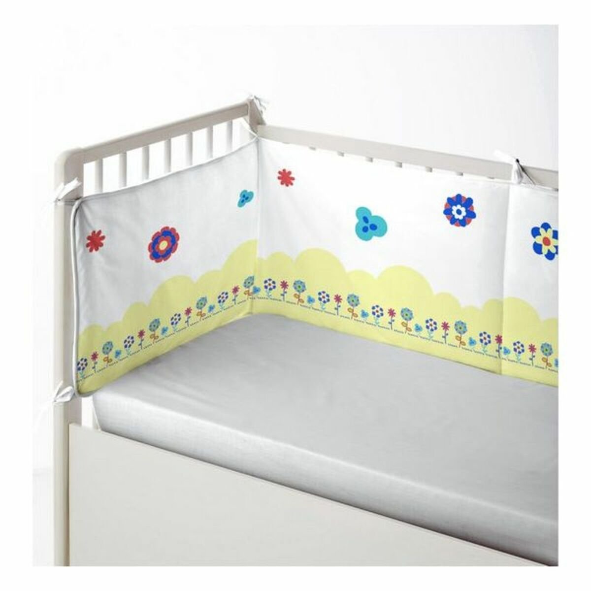 Cot protector Cool Kids Funny Lion (60 x 60 x 60 + 40 cm) - MES49