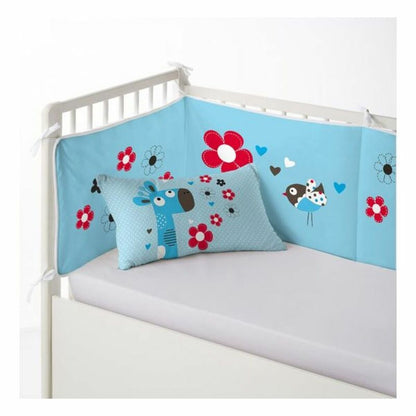 Cot protector Cool Kids Hugo (60 x 60 x 60 + 40 cm) - MES49