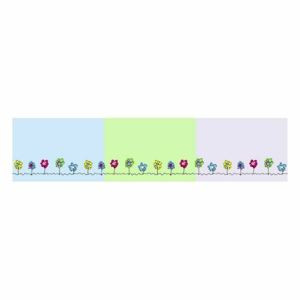 Cot protector Cool Kids Patch Garden (60 x 60 x 60 + 40 cm) - MES49